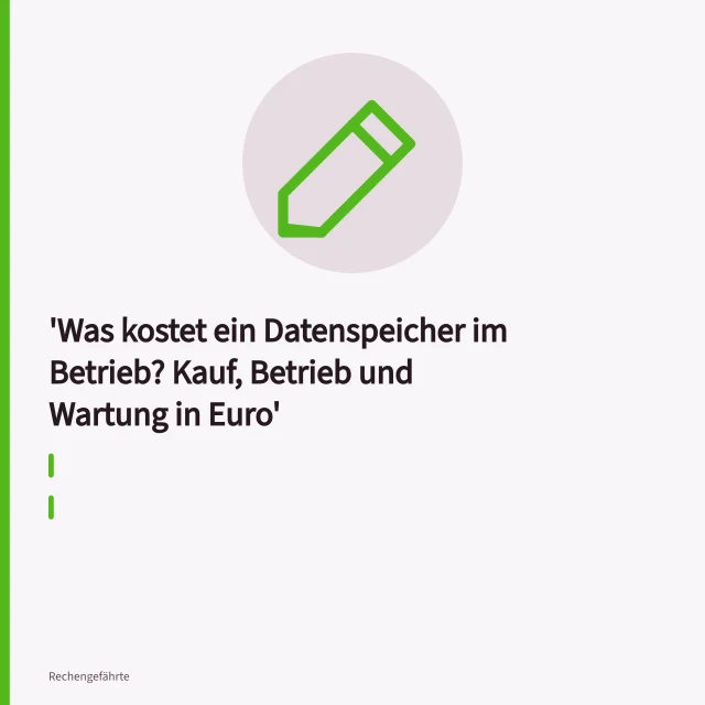 NAS-Gehäuse mit vier Einschüben und Festplatten im Dauerbetrieb. Was kostet ein Datenspeicher im Betrieb? Kauf, Betrieb und Wartung in Euro